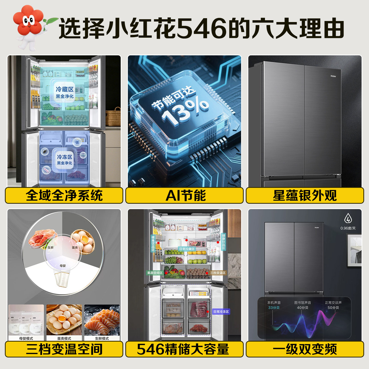 海尔智慧家电旗舰店的厨房冰箱
