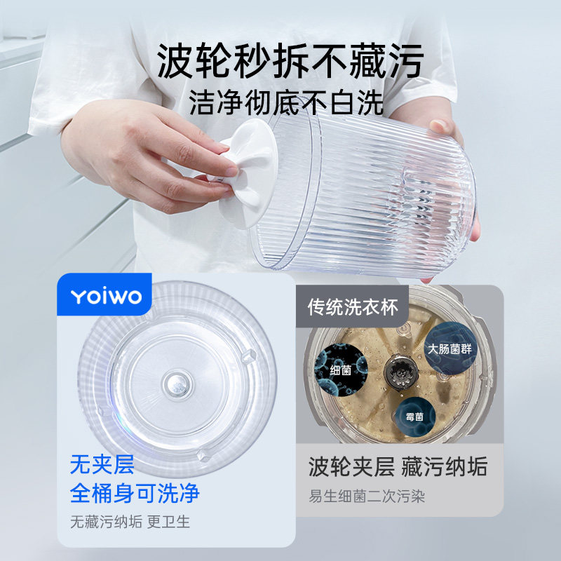 yoiwo旗舰店的超声波迷你清洗机