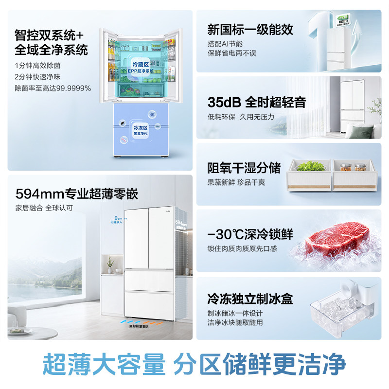 海尔官方旗舰店的厨房冰箱