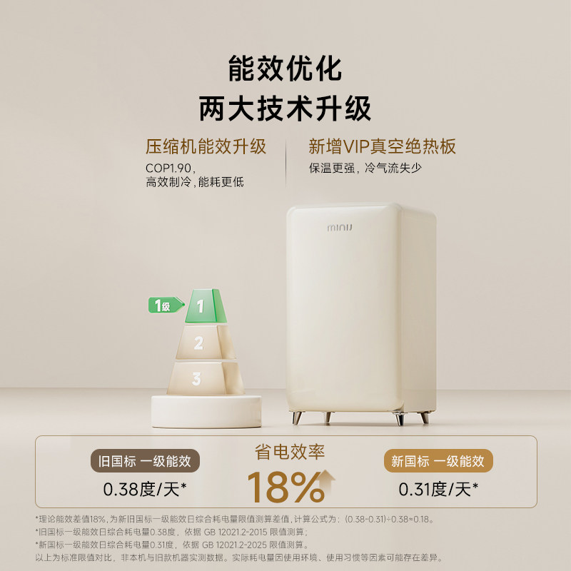 小吉官方旗舰店的复古冰箱